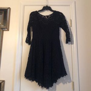 Free People Dress - Lace - Black - size 6
